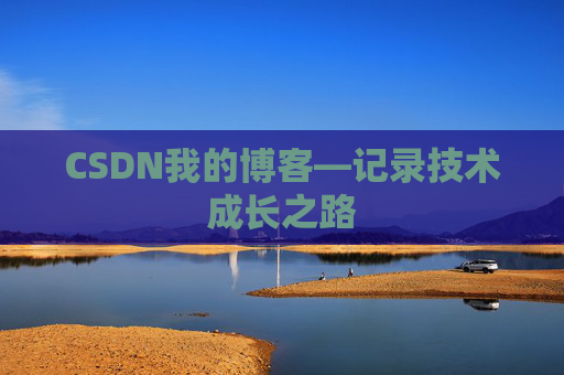 CSDN我的博客—记录技术成长之路